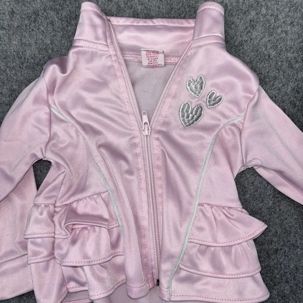 Baby Girls Jackets Coats 12 Months Lot Of 11 Winter Full Zip Mixed Hooded Fleece